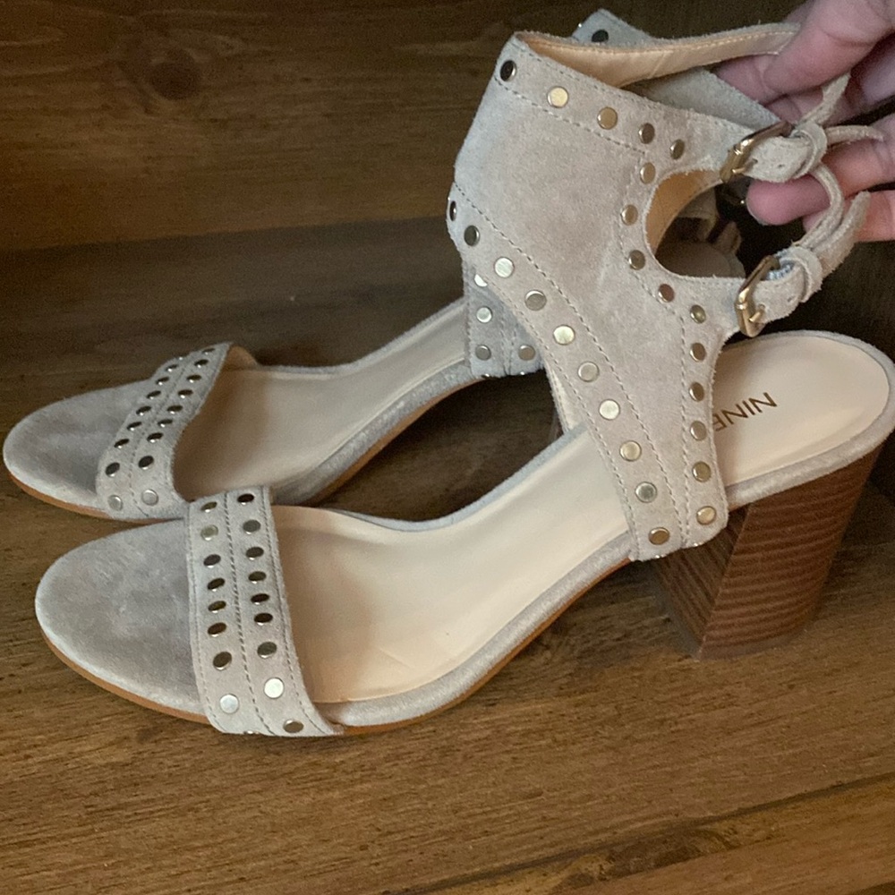 Nine West block heels